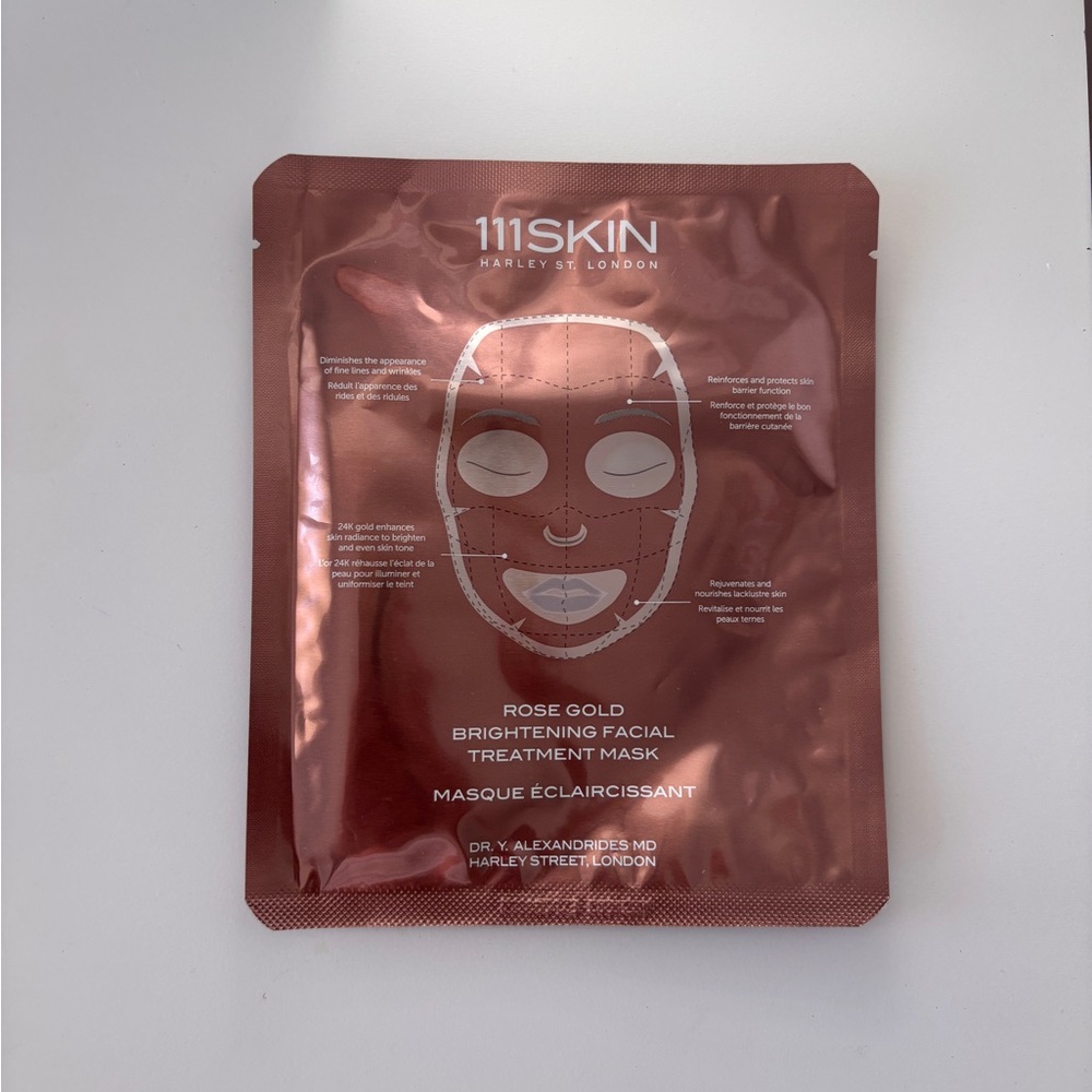 111SKIN Metallic Rose Brightening Mask